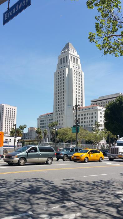 The building of the car is a square