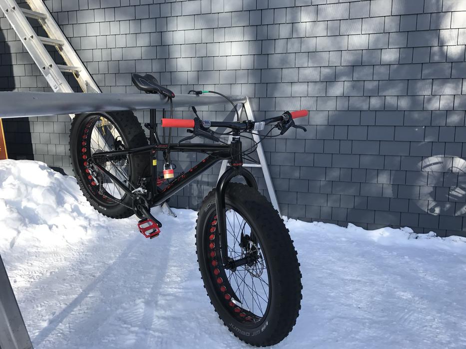 Winter Bike Snow