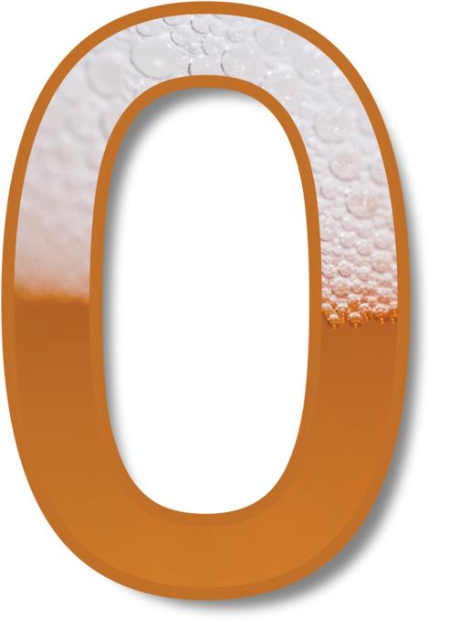 gradient digit 0