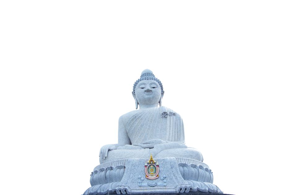 Buddha Isolated Gold