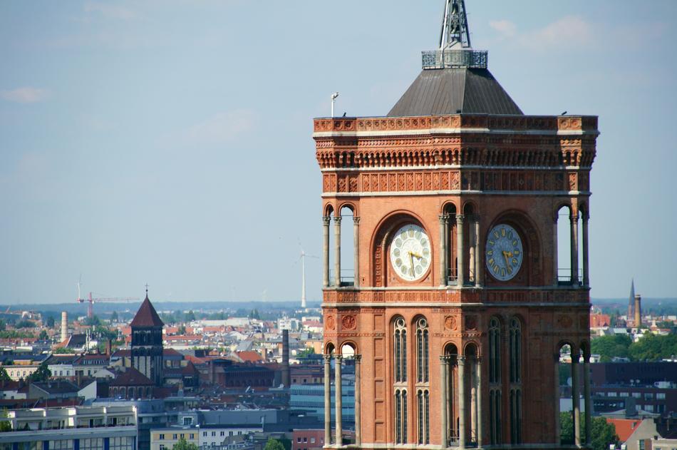 tall clock tower background