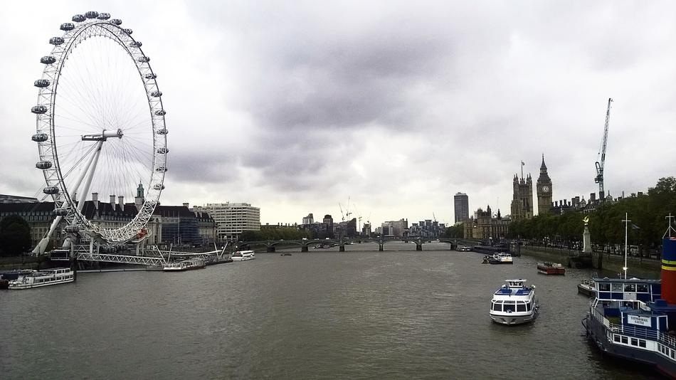 River Thames London-Eye Ferris