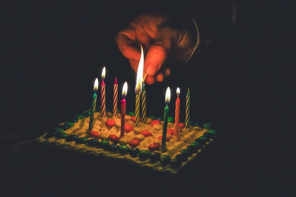 Birthday Cake And Candles
