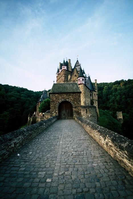 Castle germany clouds