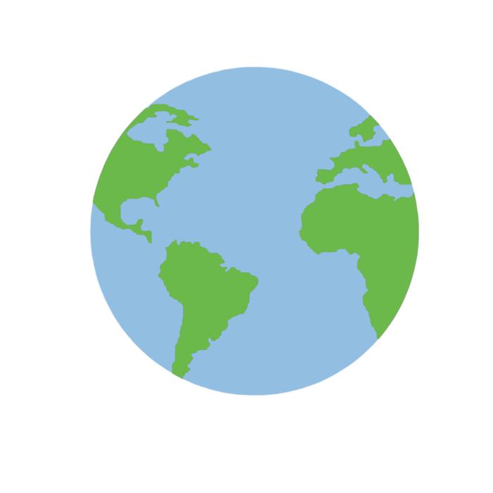 planet earth africa asia icon