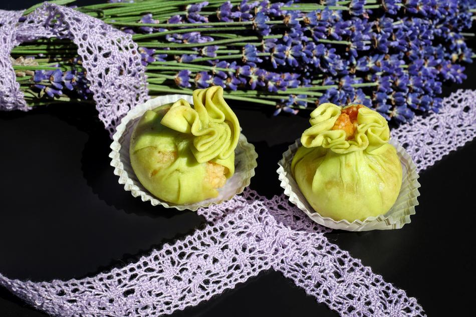 Marzipan Bag Dessert