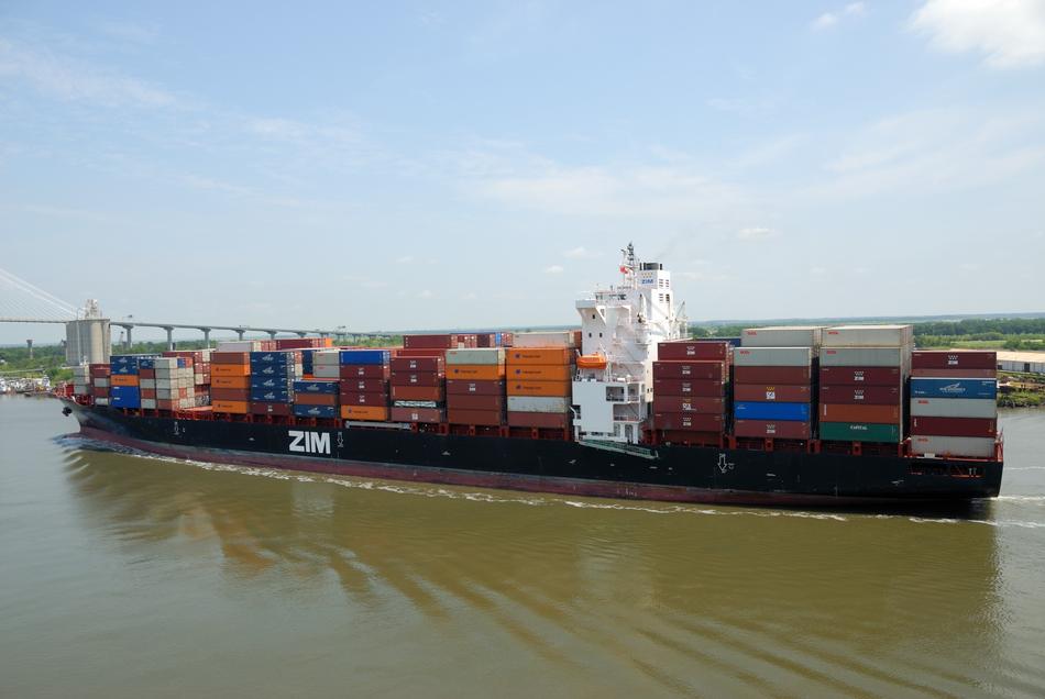 Cargo Container Ship Vessel
