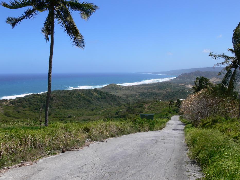 Road Beach Tropical