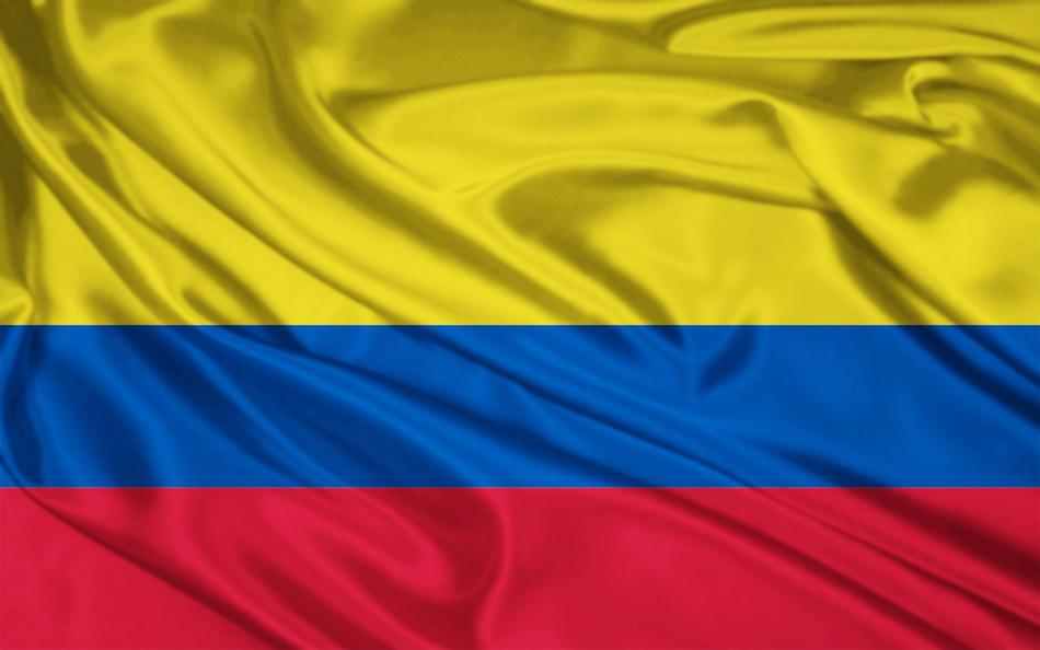 Textile Columbia flag