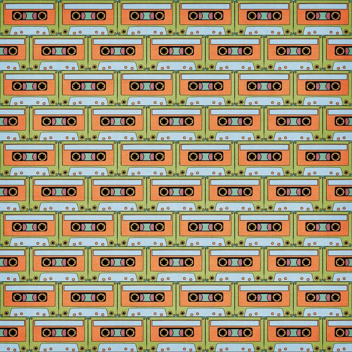 Retro Cassette Back