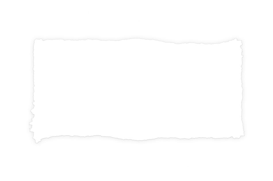 white frame on a white background
