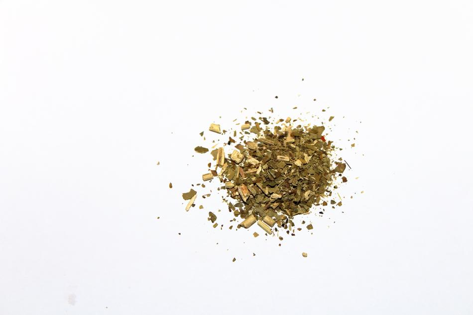 spices and herbs on a white background