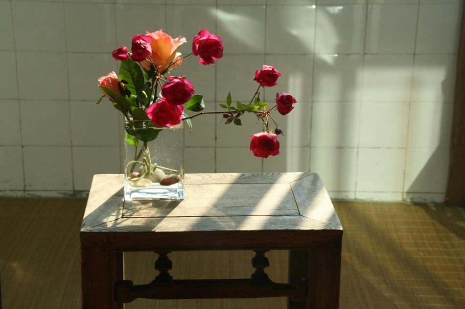 Flower Arrangement Red Flowers