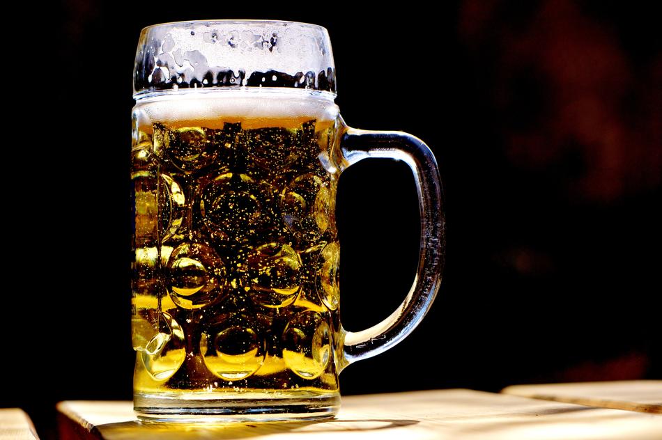 cold glass of beer
