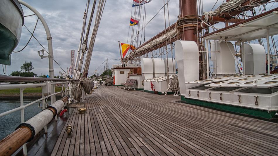 Deck Ship Sailing Boat
