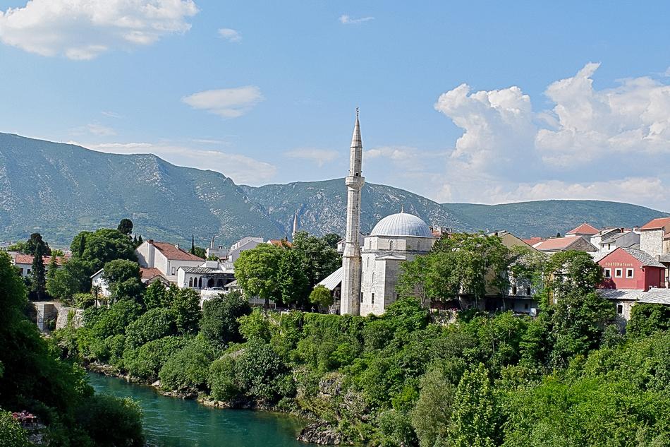 Mostar Bosnia Herzegovina view