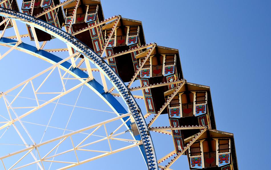 Oktoberfest Ferris Wheel Gondolas
