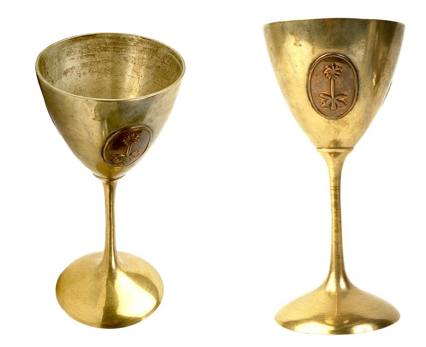 Gilding Cup Glass Tableware