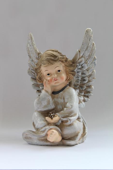 Angel Porcelain Figure