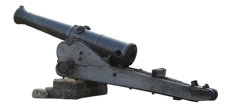Isolated Gun Schloss Waldeck