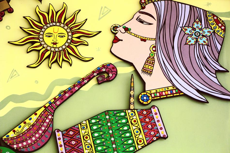 Indian Art Wall Painting