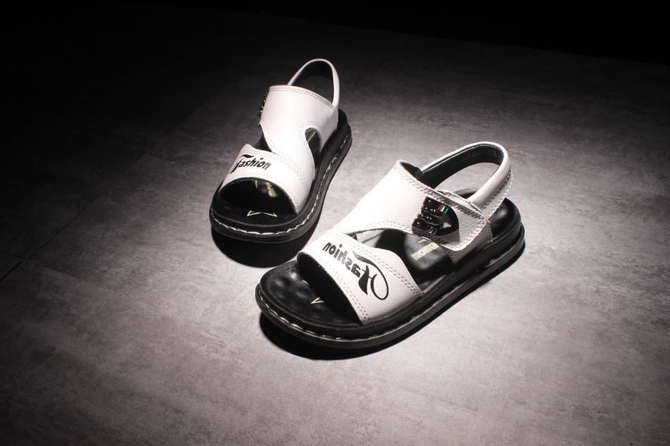 white sandals in a white light