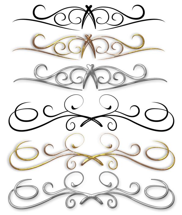 victorian art deco corner border