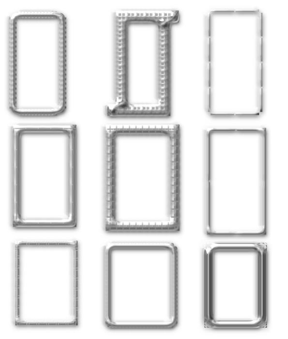 frame border deco corner design