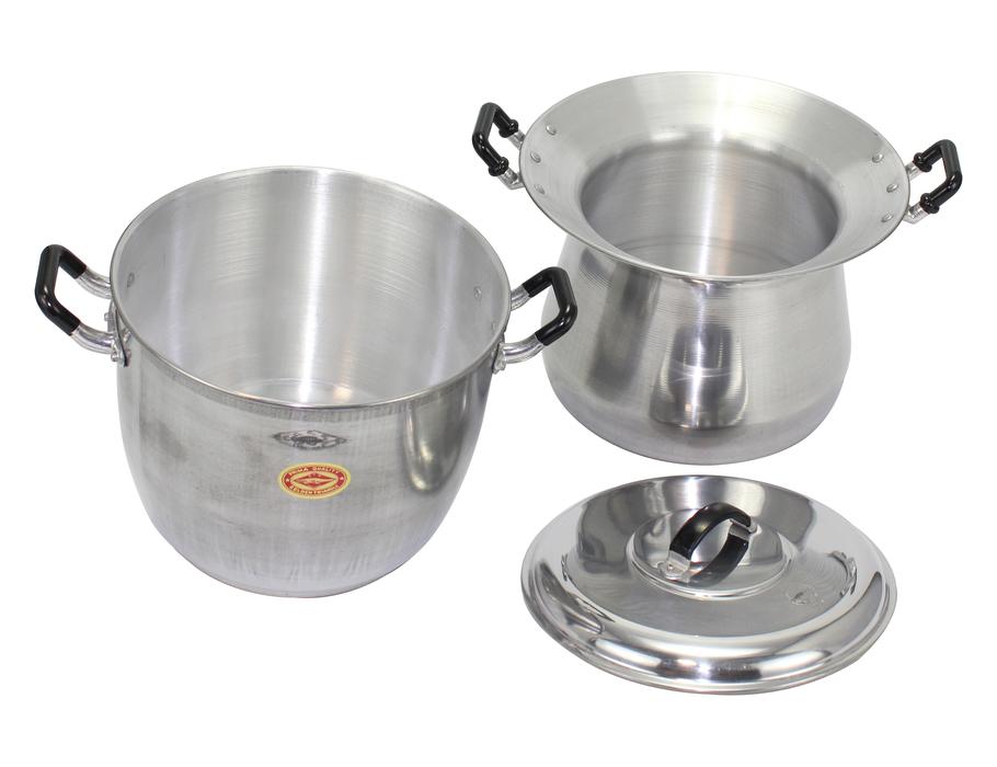 iron cup and pot with a lid