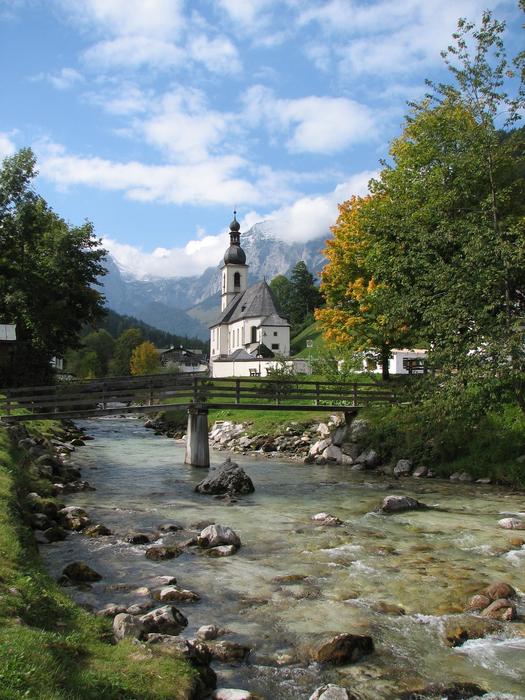 Autumn Church View