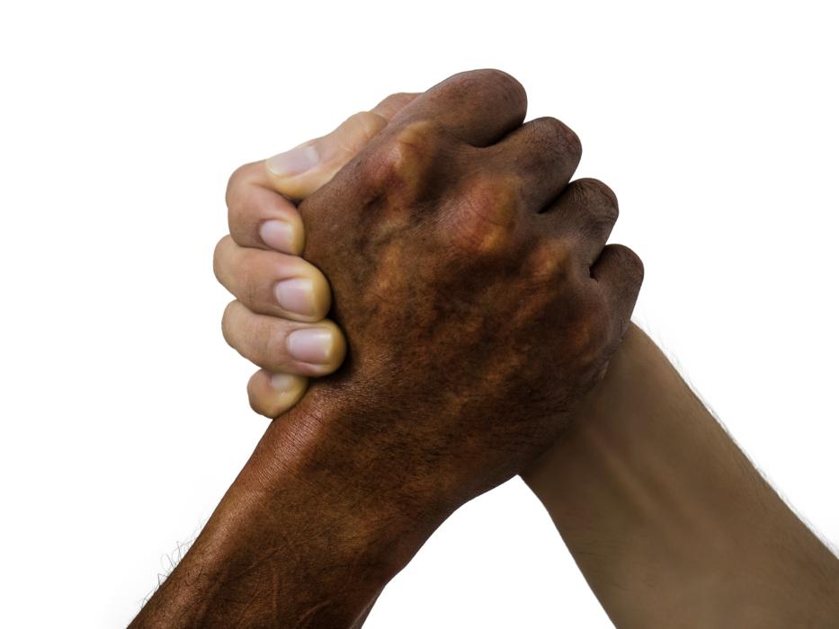 Hands Grab Friend Grabbing