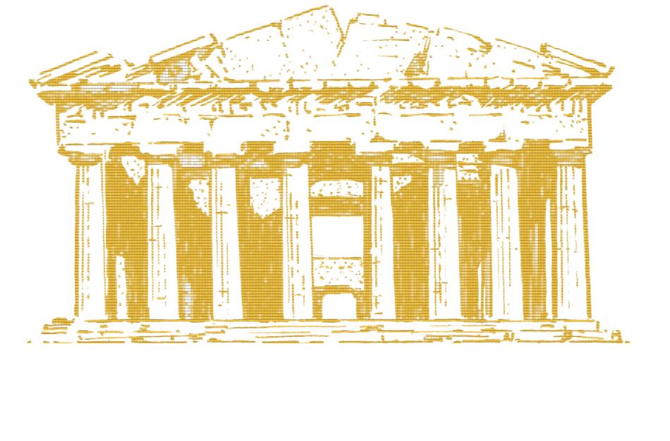 pantheon greek gold