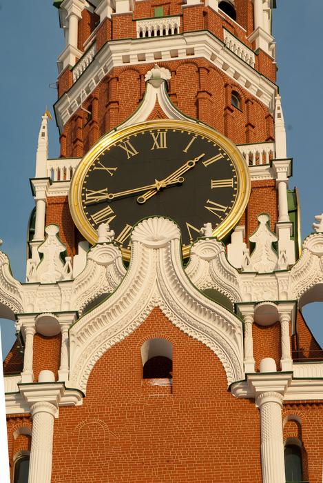 Moscow Kremlin Tower Of The Savior