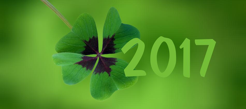 four leaf clover luck new year s day