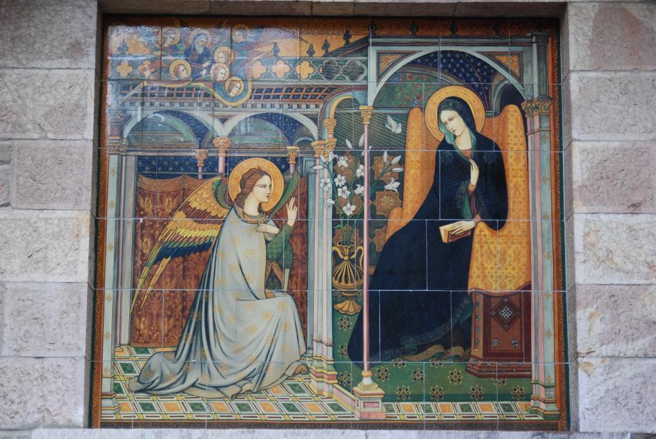 Italy Assisi Virgin Mary