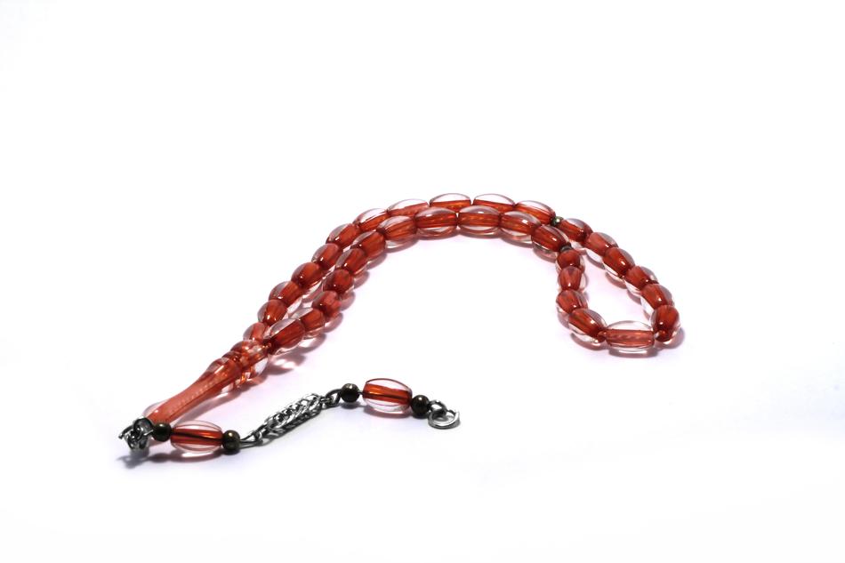 red rope on a white background