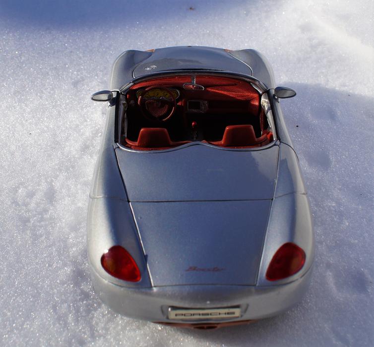 Porsche Boxster Model Car