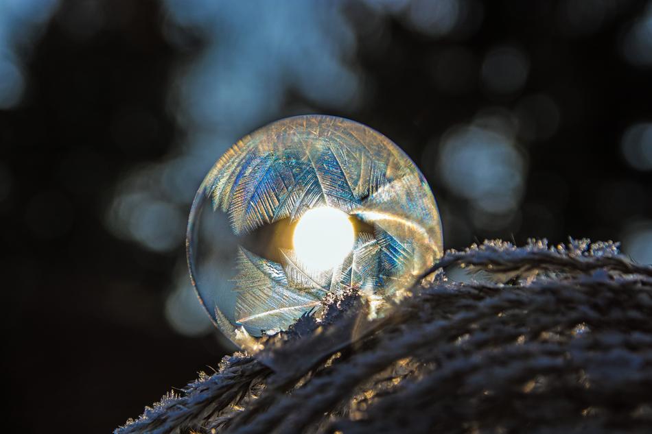 Ice Bubble Frozen Soap