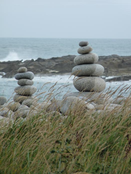 Pebbles at Beach Sea