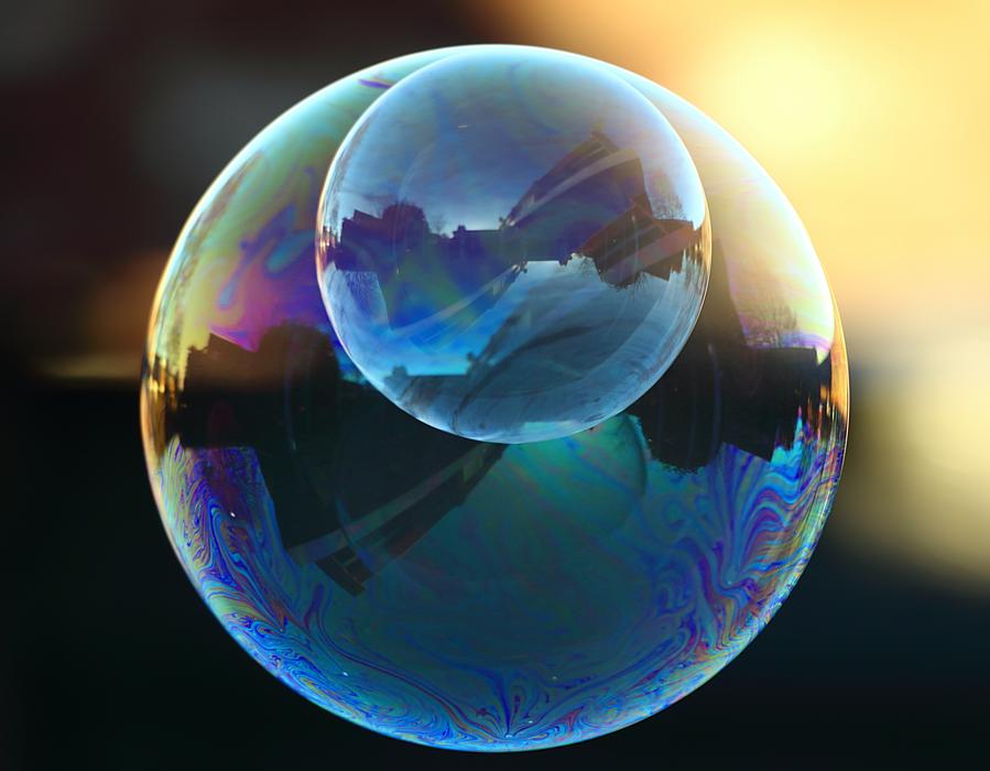 Soap Bubble Colorful Mirroring