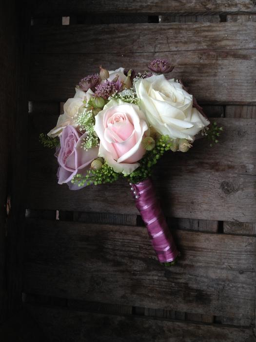 Posy Bridesmaid Flowers Pink