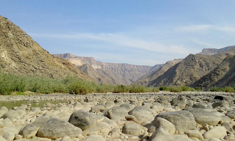 stone land with mountains