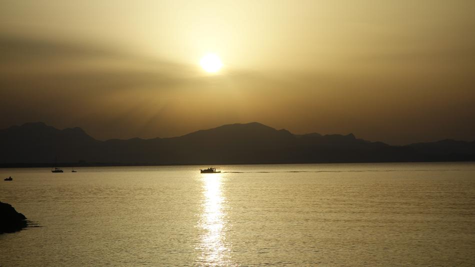 sunny and beautiful island