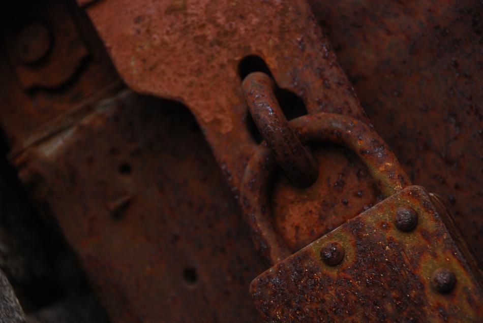 Old Lock Rusted