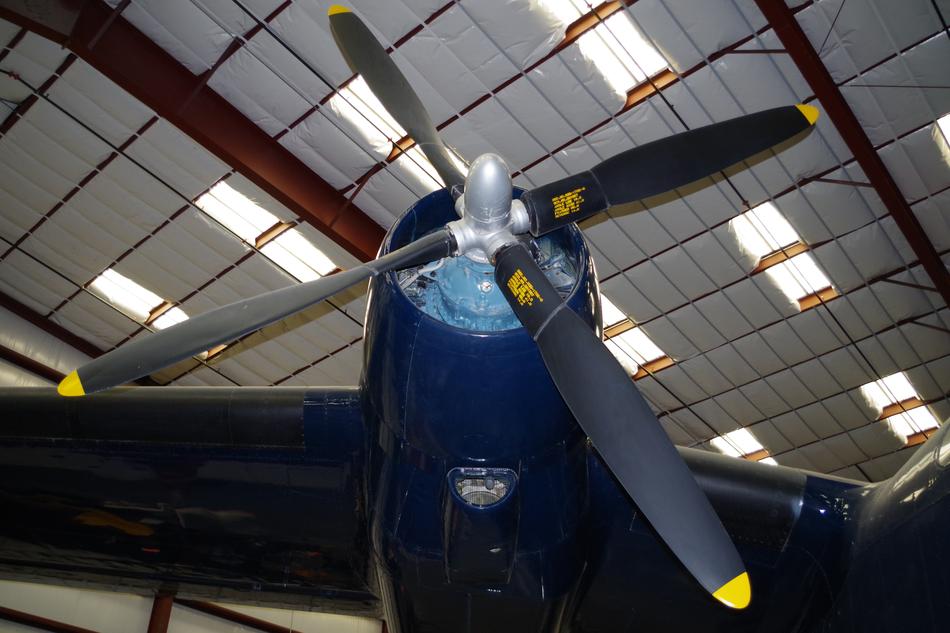 Plane Propeller Blue