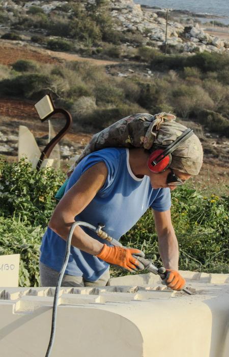 Sculptor Working Artist