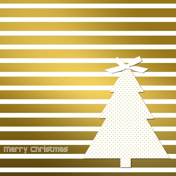 christmas card christmas map gold