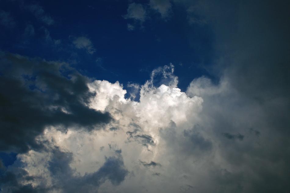 Clouds In The Sky Blue