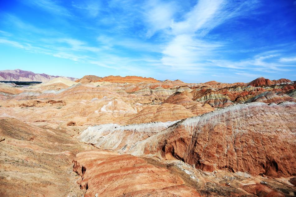 rocky terrain with snow