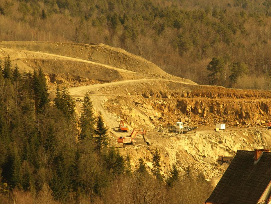 Quarry Mountains Rocks